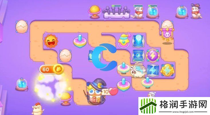 保卫萝卜4阿波与魔法宝藏第四十六关图文攻略