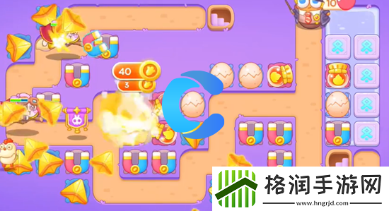 保卫萝卜4阿波与魔法宝藏第四十七关图文攻略