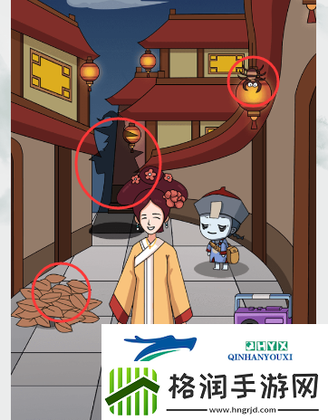 疯狂梗传深夜皇宫怎么过