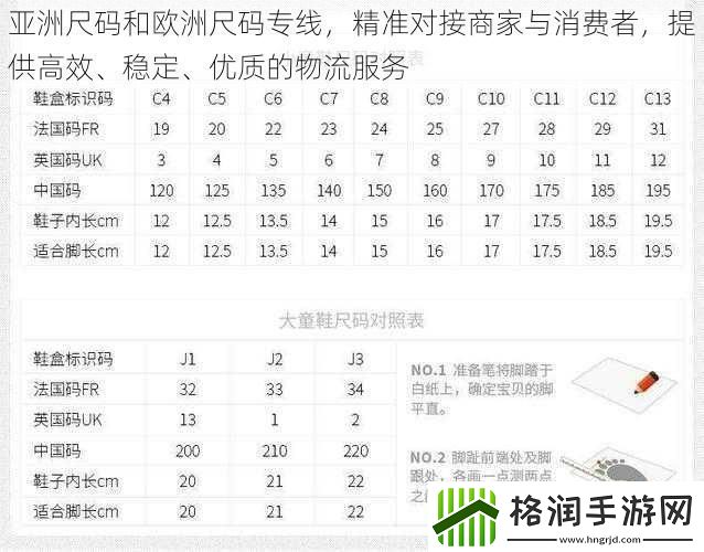 亚洲尺码和欧洲尺码专线