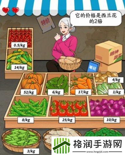 就我们眼神好蔬菜铺子过关攻略大全共享