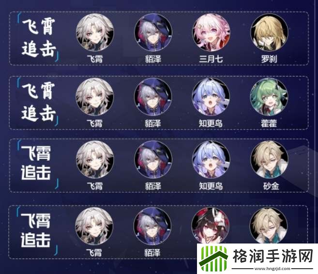 崩坏星穹铁道貊泽追击队阵容如何配队