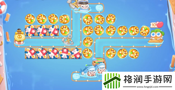保卫萝卜4暖暖汤泉第5关攻略