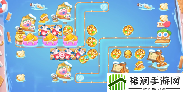 保卫萝卜4暖暖汤泉第5关攻略