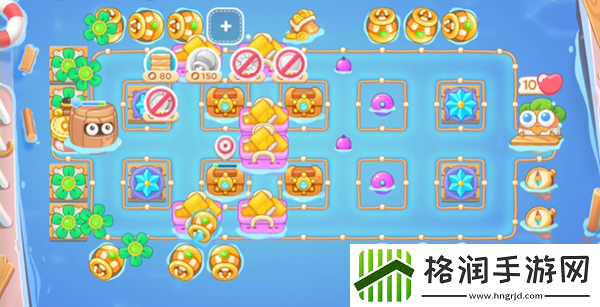 保卫萝卜4暖暖汤泉第12关攻略