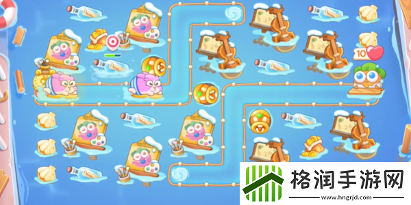 保卫萝卜4暖暖汤泉第5关攻略