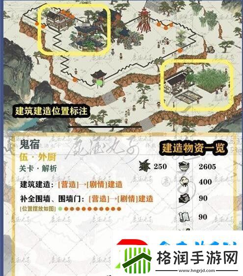江南百景图鸡鸣山鬼宿关卡五外厨攻略