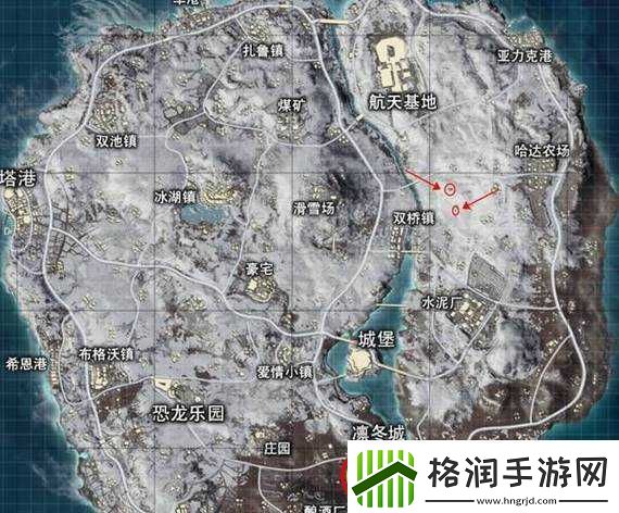 绝地求生雪地防空洞具体位置探寻