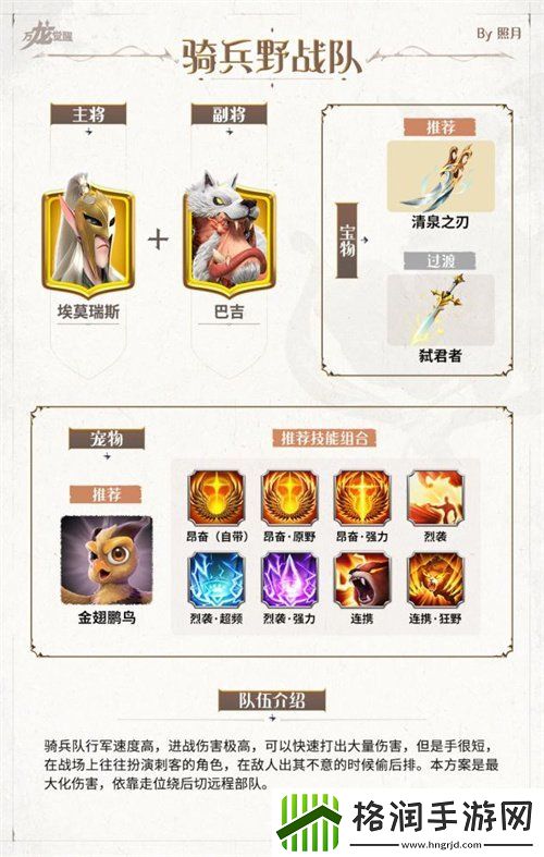 万龙觉醒0氪阵容推荐及搭配