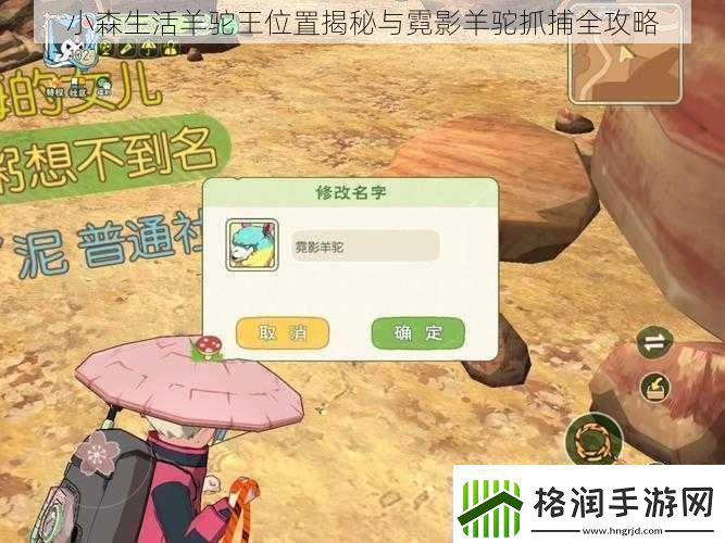 小森生活羊驼王位置揭秘与霓影羊驼抓捕全攻略