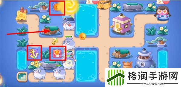 保卫萝卜4阿波道长第43关攻略