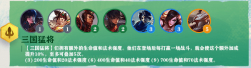 云顶之弈S4九三国猛将怎么玩