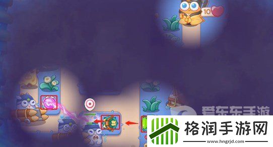 保卫萝卜4阿波道长第13关怎么通关