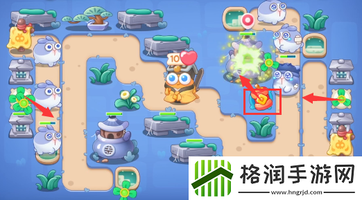 保卫萝卜4阿波道长第7关攻略