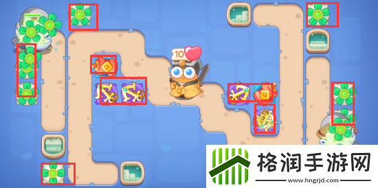 保卫萝卜4阿波道长第7关攻略