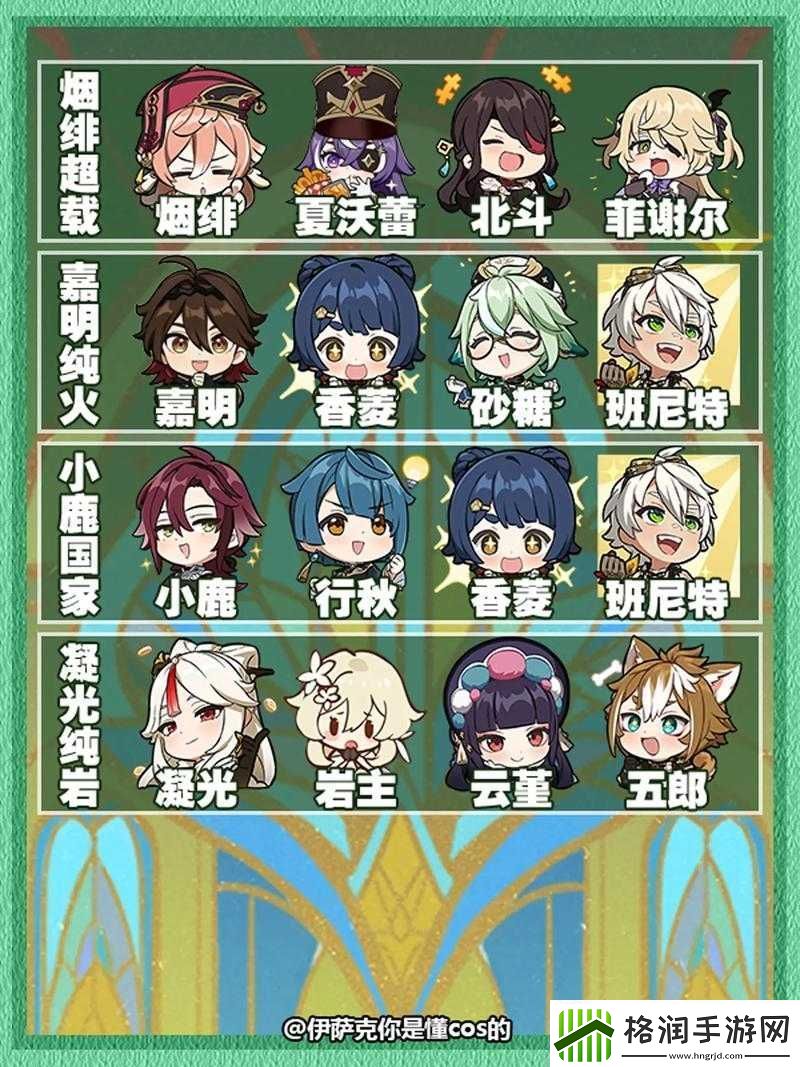 原神平民零氪阵容搭配攻略