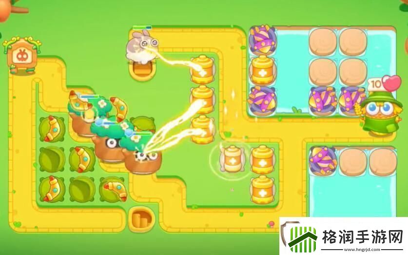 保卫萝卜4头等大事第4关怎么通关