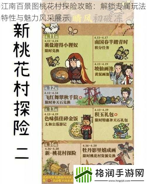 江南百景图桃花村探险攻略