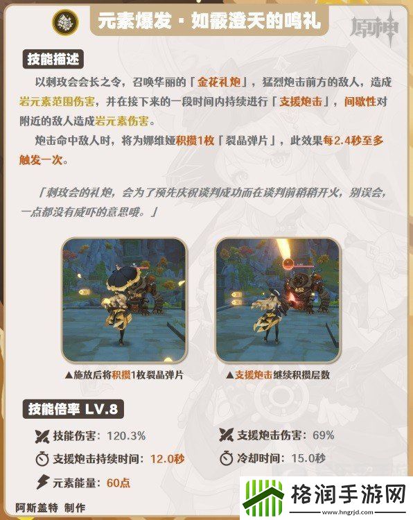 原神娜维娅如何培养呢