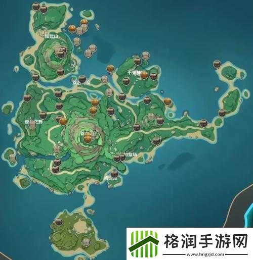 原神稻妻区域全仙灵分布位置及寻找攻略一览