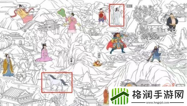 文字玩出花白画找茬怎么过