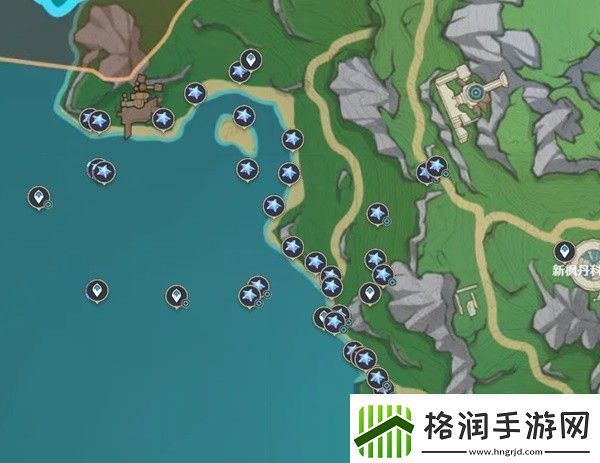 原神4.1版幽光星星密集采集点分享