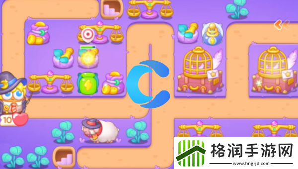 保卫萝卜4阿波与魔法宝藏第一百零七关图文攻略