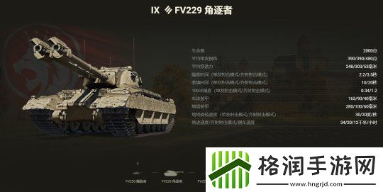 坦克世界Y系新双管HT数值曝光