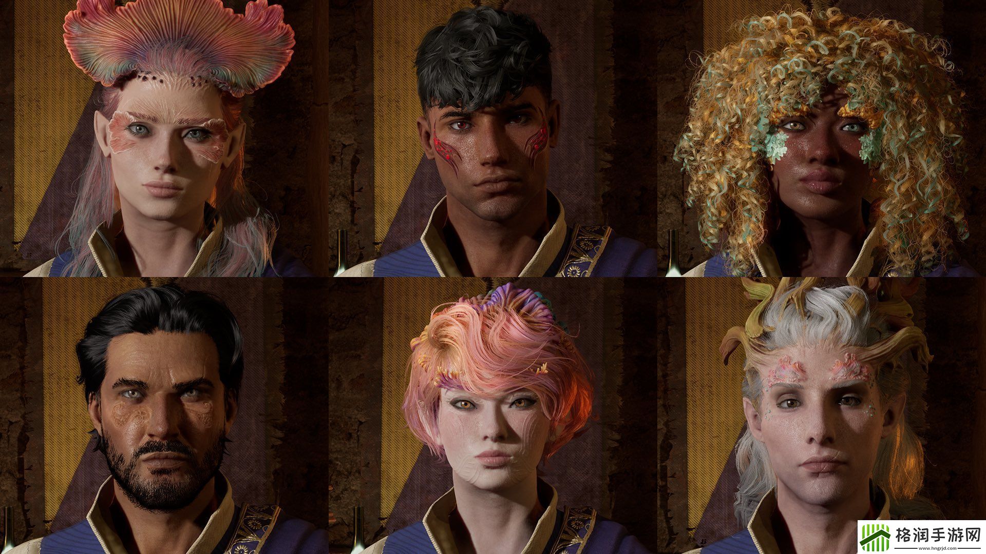 宣誓官方展示捏脸系统