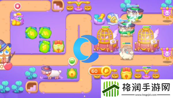 保卫萝卜4阿波与魔法宝藏第一百零七关图文攻略