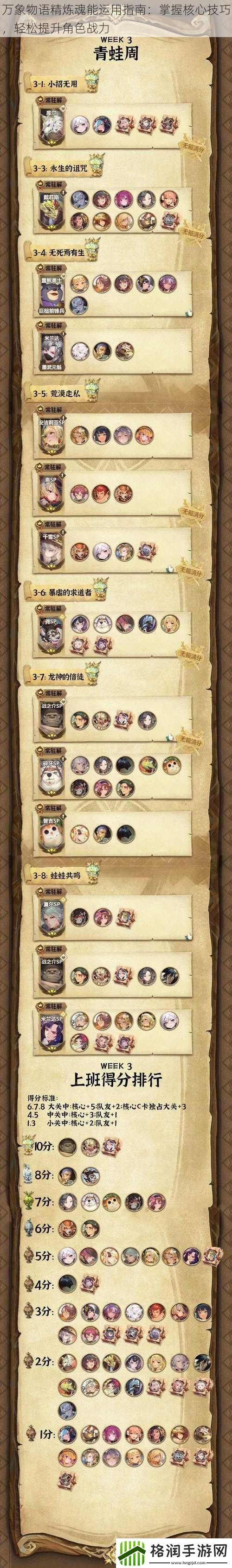 万象物语精炼魂能运用指南