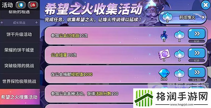 冲呀饼干人王国常驻活动有什么