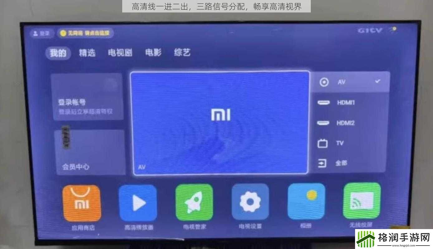 高清线一进二出