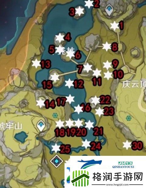 原神璃月逐月符位置大全