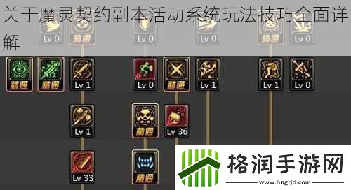 关于魔灵契约副本活动系统玩法技巧全面详解