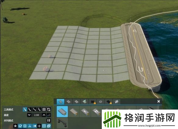 城市天际线2水边护岸建造方法