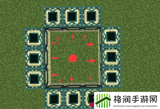 我的世界末地传送门怎么做