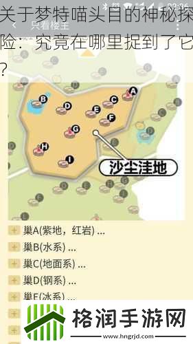 关于梦特喵头目的神秘探险