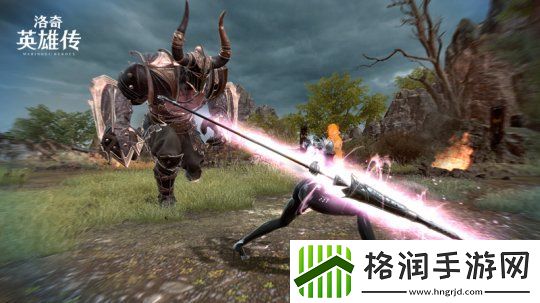 圣枪女骑士！洛奇英雄传新角色“内文”技能姿态欣赏！