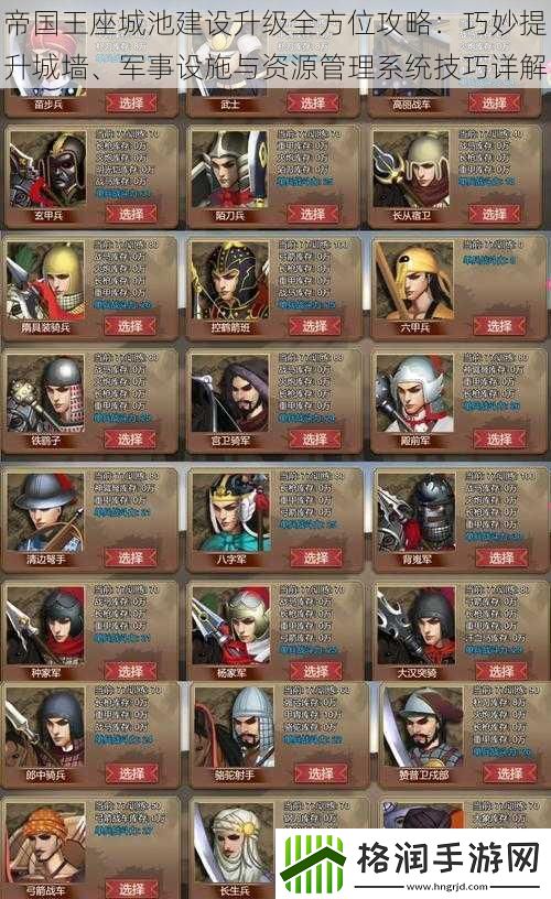 帝国王座城池建设升级全方位攻略
