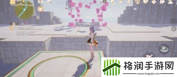 无限暖暖水晶块怎么跳