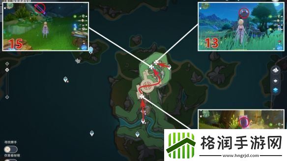 原神莫尔泰区奇馈宝箱全收集攻略