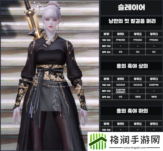 命运方舟新年时装染色分享