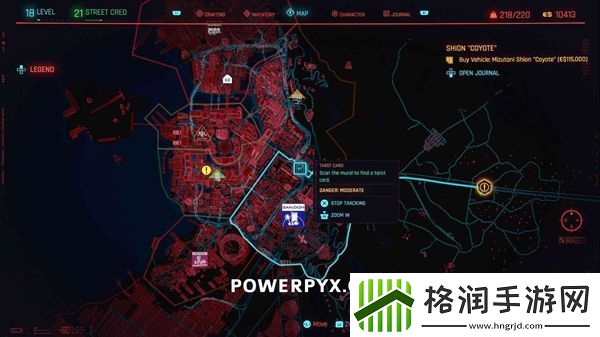 赛博朋克2077所有塔罗牌收集地点介绍