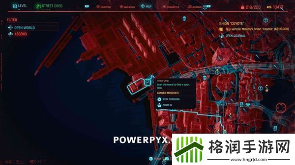 赛博朋克2077所有塔罗牌收集地点介绍