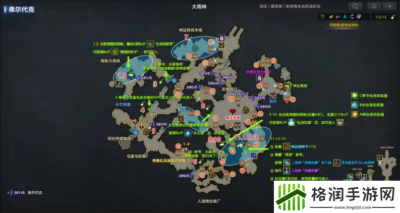 命运方舟弗尔代克大陆冒险之书全收集攻略