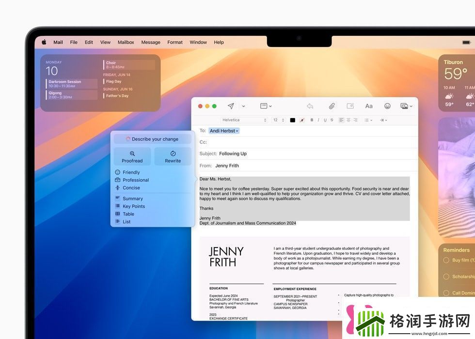 AppleIntelligence功能说明
