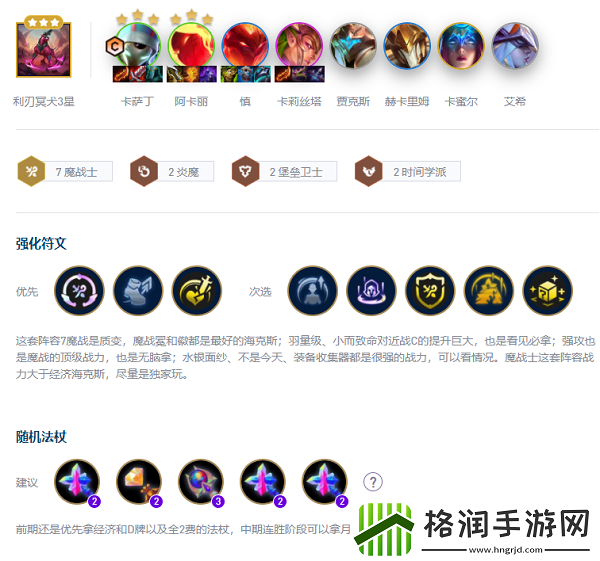 云顶之弈s12魔战士阵容搭配攻略