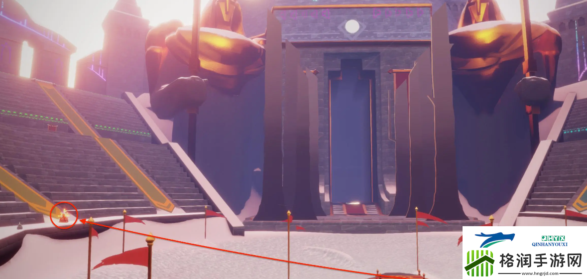 光遇2月12日大蜡烛位置攻略