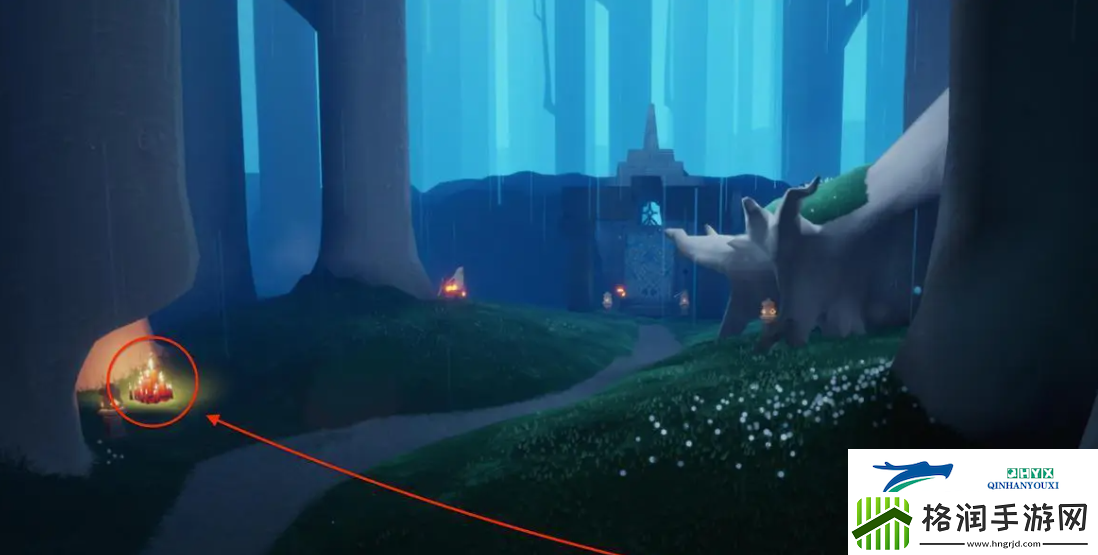 光遇2月12日大蜡烛位置攻略